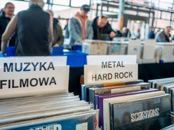 Łódź. Giełda winyli w Manufakturze