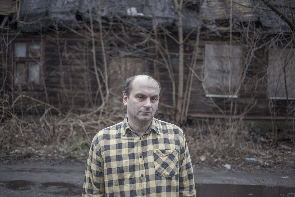 Łódź. Łukasz z Bałut w Centrum Dialogu w Łodzi