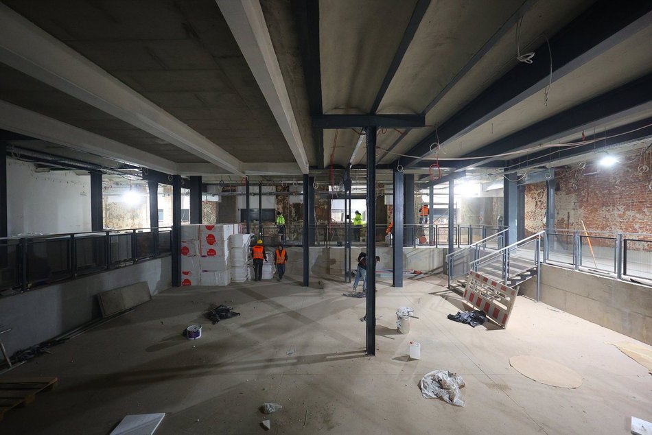 Łódź. Mechaniczne oko - wystaw, budowa