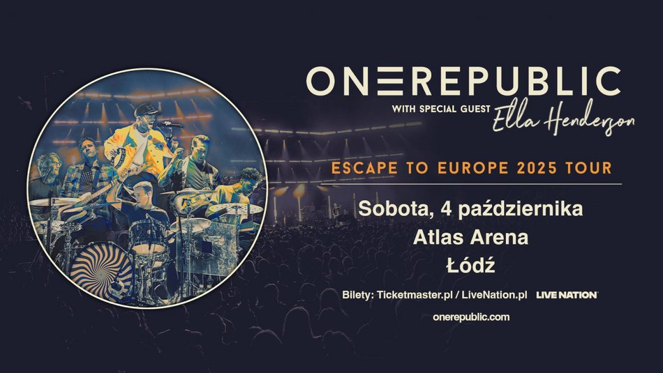 Łódź. Jesień w Atlas Arenie w Łodzi będzie gorąca! Flo Rida, The Offspring, OneRepublic i inni