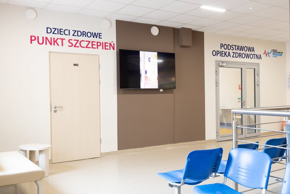 Przychodnia MCM Widzew przy Piłsudskiego wypiękniała! Remont gabinetów i punktu szczepień