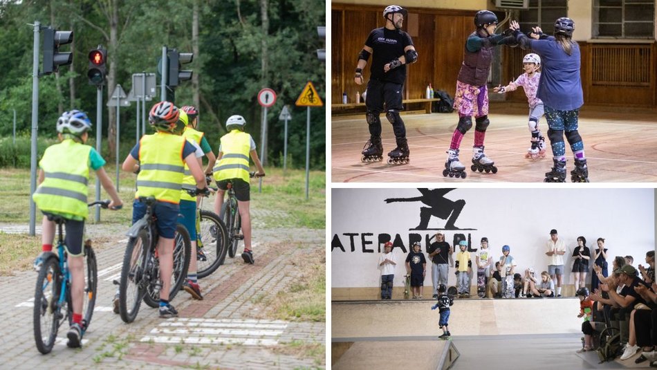 Łódź. Szkoły jazdy dla dzieci w Łodzi. Tu sprawią, że rower, rolki i deskorolka nikomu nie będą straszne!