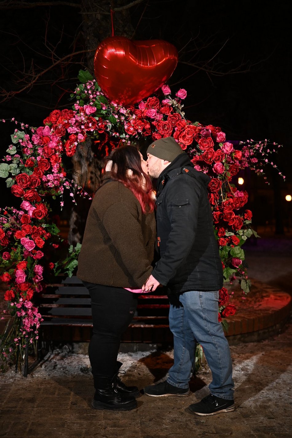 Łódź. Walentynki w Pasażu Rubinsteina w Łodzi. Aż czuć miłość w powietrzu!