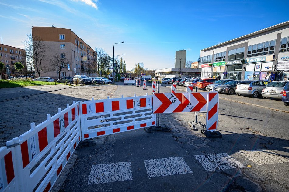 Łódź. Początek remontu Zaolziańskiej w Łodzi. Zmiany w ruchu