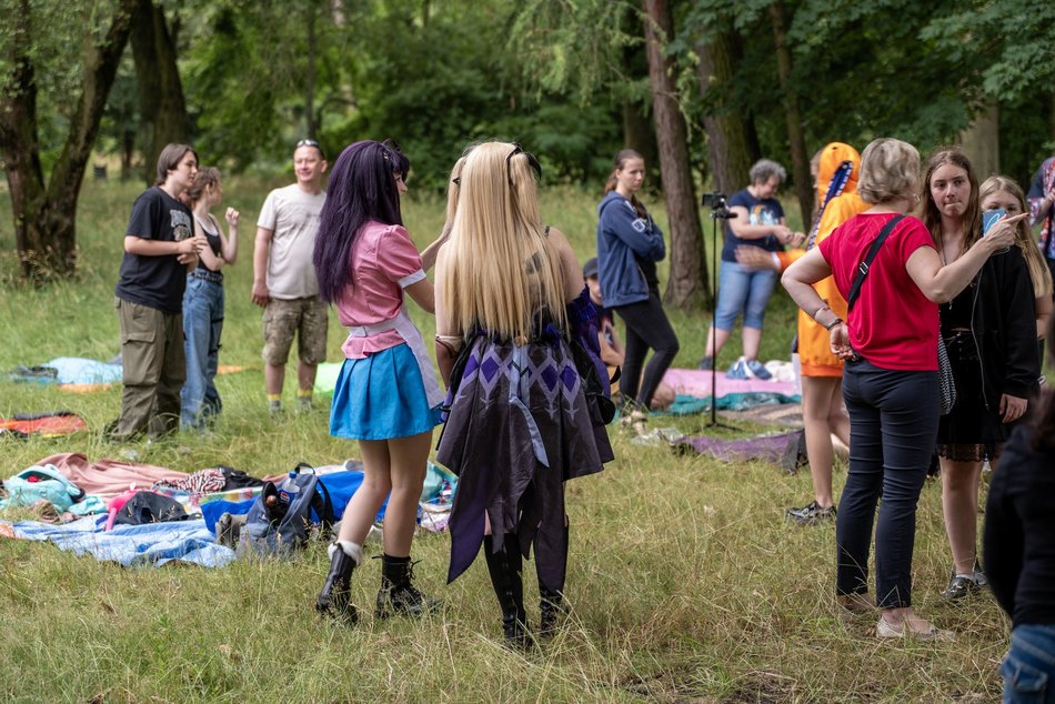 Łódzki Piknik Mangowy w parku Poniatowskiego