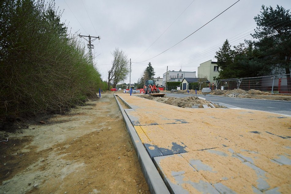 Łódź. Remont Biegunowej