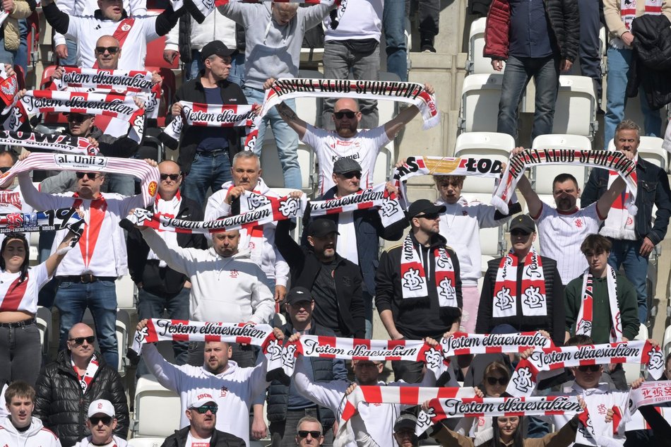 Kibice na meczu ŁKS Łódź ze Stalą Rzeszów. Byłeś? Odszukaj się w galerii