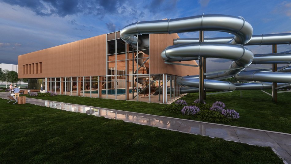 Łódź. Start budowy Aquaparku Widzew w Łodzi. Na to czekały tysiące łodzian!