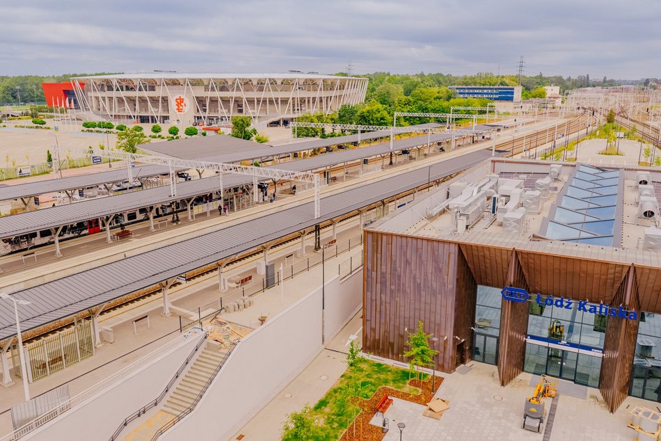 Łódź. Remont dworca Łódź Kaliska coraz bliżej końca. Wiemy, na kiedy zaplanowano otwarcie! [ZDJĘCIA]