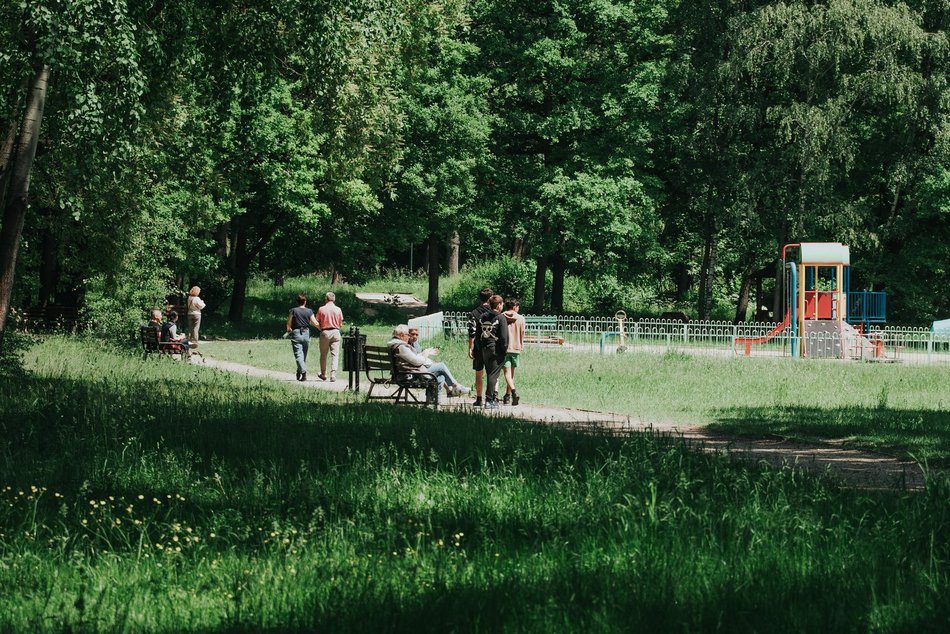 Łódź. Park na Zdrowiu