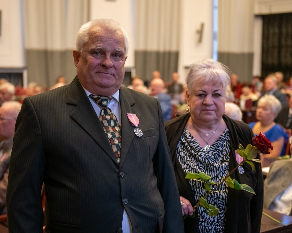 Medale dla małżeństw z Łodzi