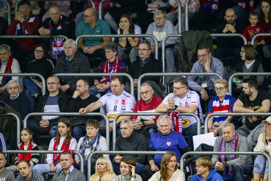 Kibice na siatkarskich derbach Łodzi