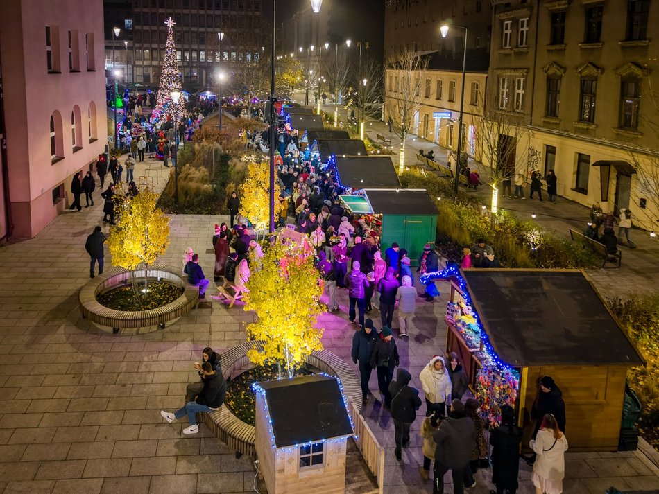 Jarmark w pasażu Schillera Łódź