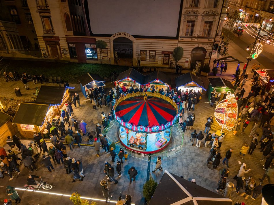 Jarmark w pasażu Schillera Łódź