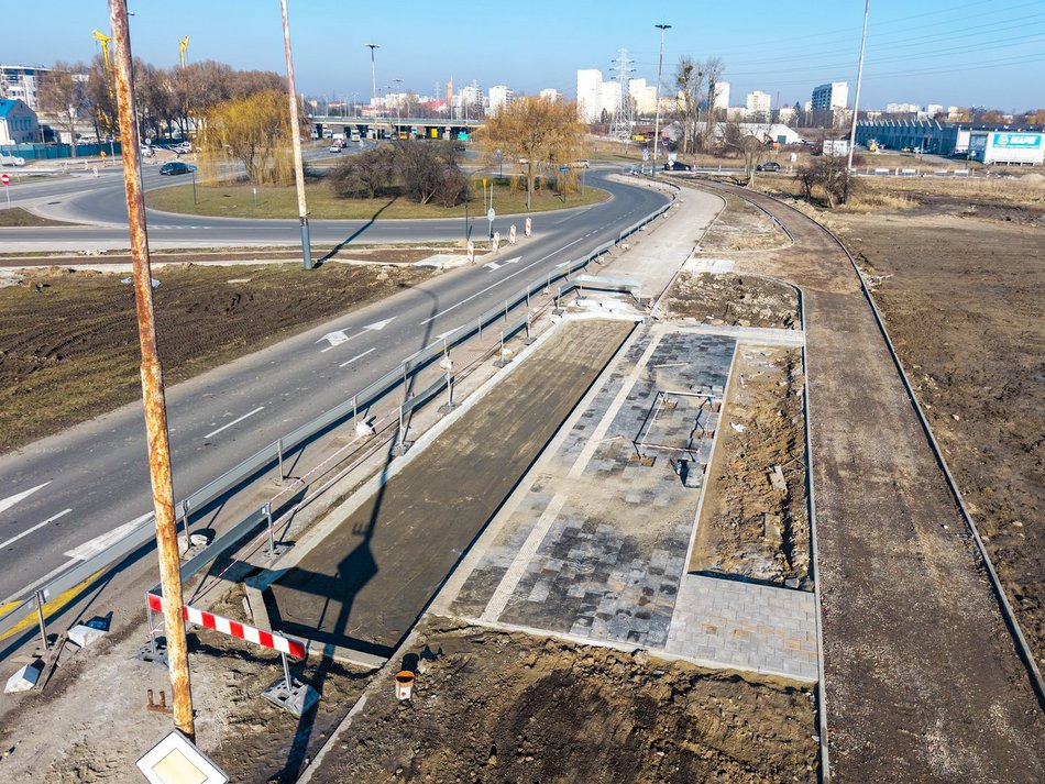 Łódź. Nowa ścieżka rowerowa na Retkini