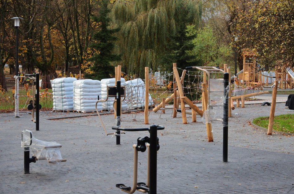 Remont parku Staromiejskiego