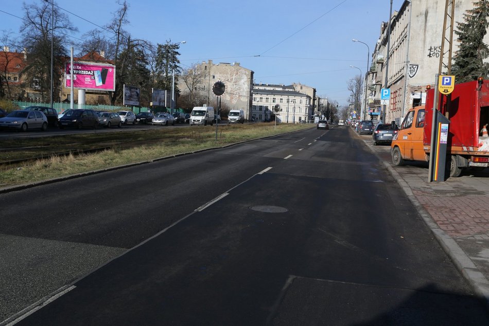 Remont cząstkowy nawierzchni na ul. Żeromskiego