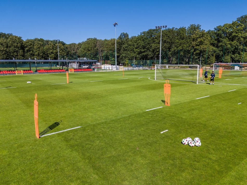 Boiska treningowe przy ul. Małachowskiego w Łodzi