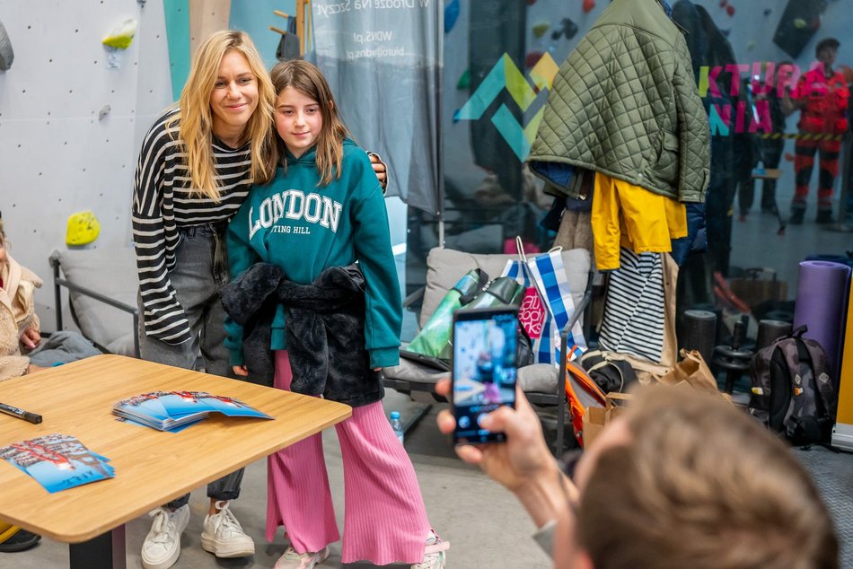 Łódź. Aleksandra Mirosław w Manufakturze. Złota medalistka olimpijska spotkała się z fanami