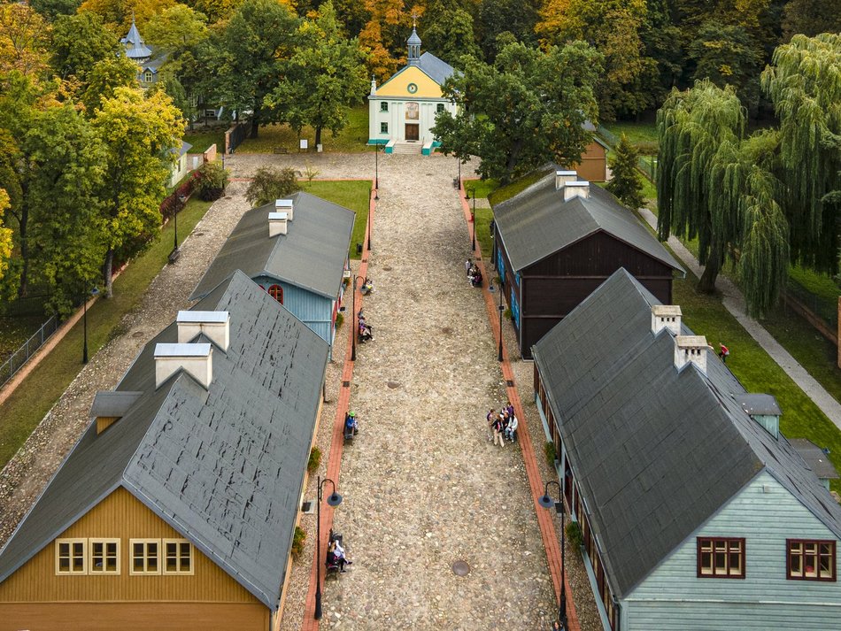 Centralne Muzeum Włókiennictwa skansen