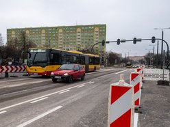 Łódź. Nowe torowisko MPK Łódź na Broniewskiego