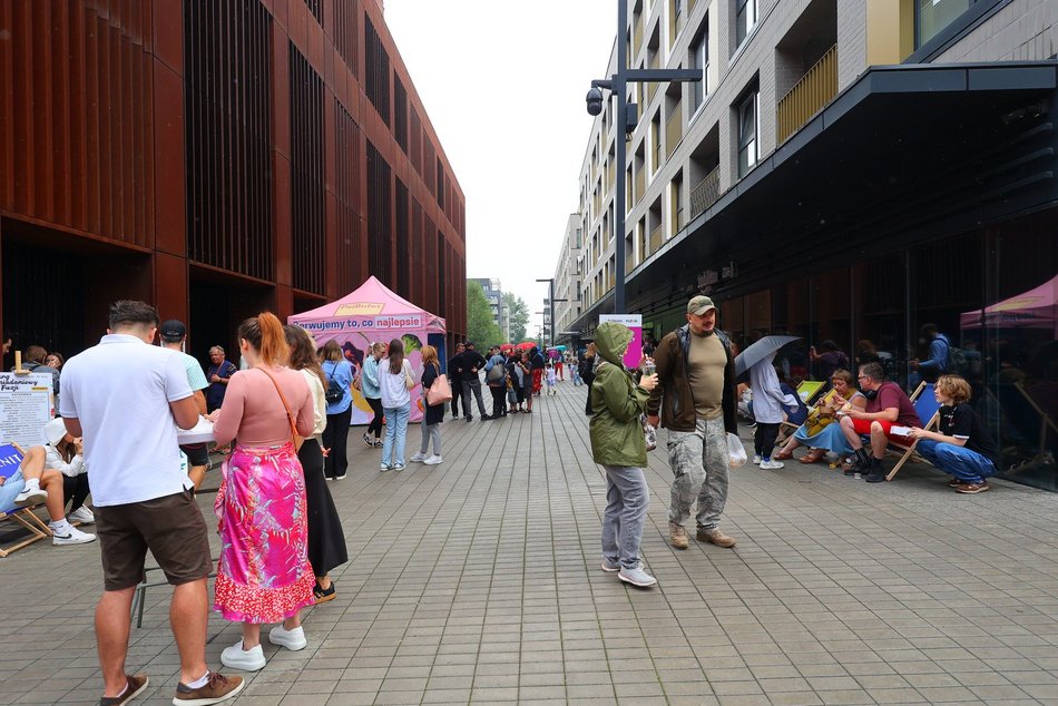 Łódź. Kulinarna odsłona 602. Urodzin Łodzi. Targ Śniadaniowy w Fuzji przyciągnął tłumy!