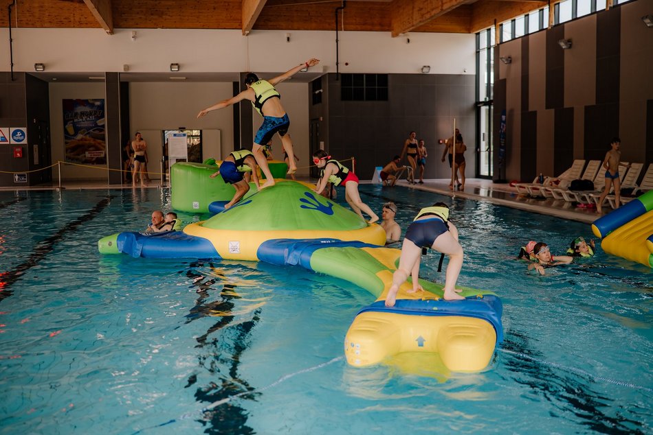 Lany poniedziałek w Aquaparku Fala. Tam wody nie brakowało!