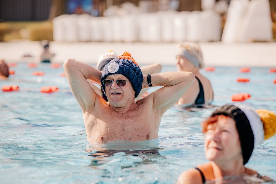 Ostatnie morsowanie w Aquaparku Fala w tym sezonie! Łodzianie dopisali!