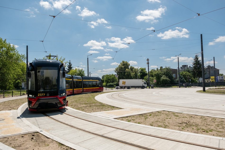 Łódź. Pierwszy tramwaj MPK Łódź na Śmigłego-Rydza. Kiedy „13” wróci na krańcówkę Niższa?
