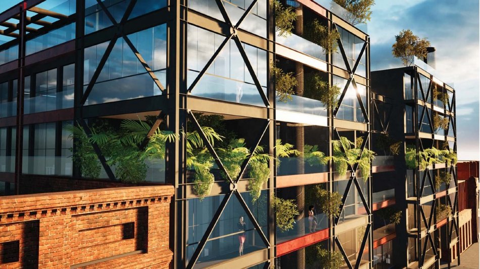 Łódź. Apartamentowiec Nova Piotrkowska w Łodzi - stara koncepcja, wiz. mat. pras.