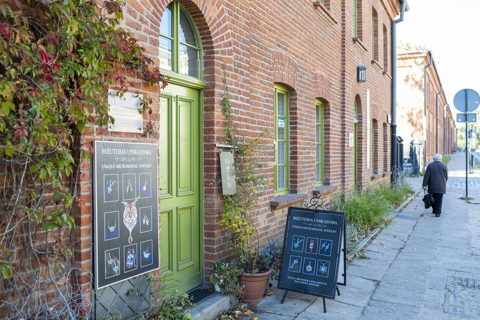 Pracownia mikromozaiki na Księżym Młynie