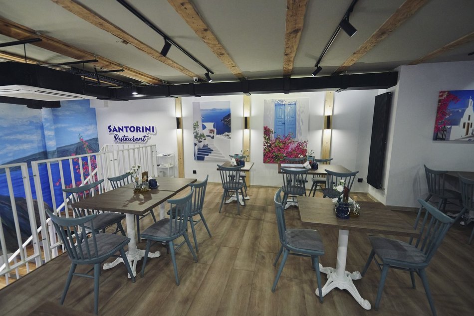 Santorini - restauracja z kuchnią grecką przy ul. Piotrkowskiej 37
