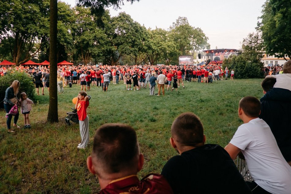 Widzew Łódź zaprezentowany! Byłeś/aś w parku Widzewskim? Odszukaj się w galerii!