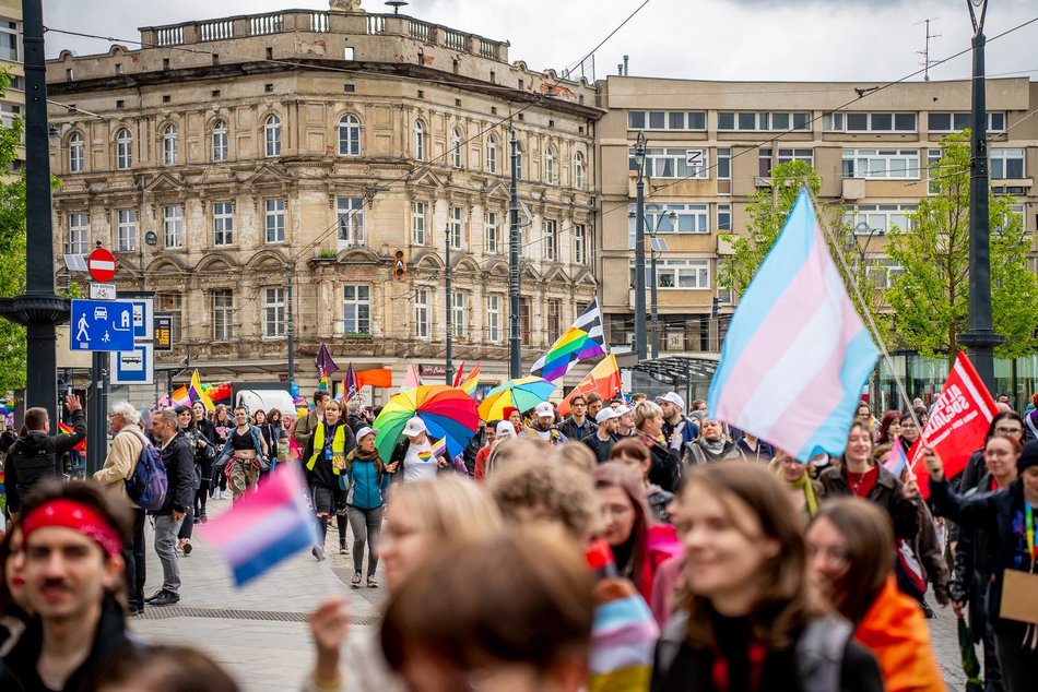 Łódź. Marsz Równości Łódź 2025 przeszedł ulicami miasta. Moc pozytywnej energii!
