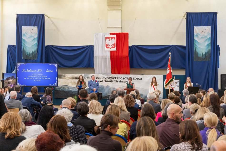 Łódź. XXIII Liceum Ogólnokształcące w Łodzi świętuje 80-lecie. To się nazywa świętowanie!