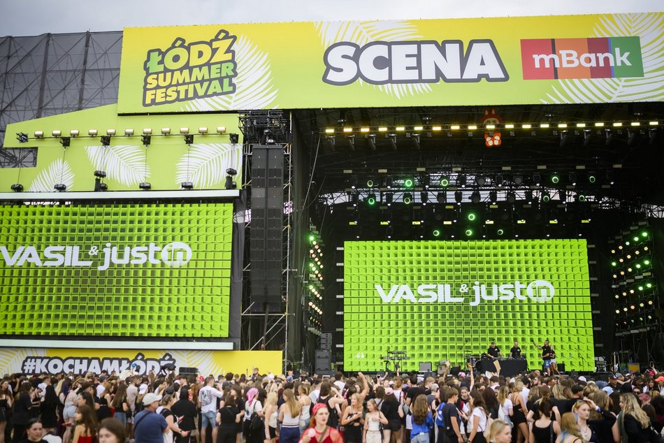 Didżeje rozgrzewają publiczność Łódź Summer Festival 2025. Muzyczne sety między koncertami