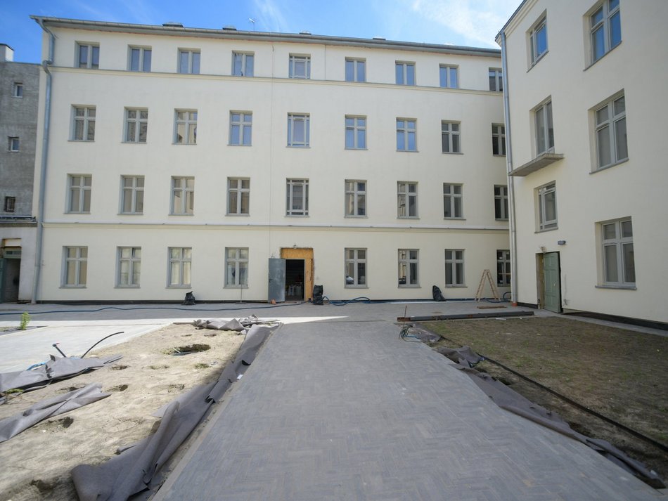 Kamienice z ul. Rewolucji 1905 r. 13, 15 i 17 po remoncie