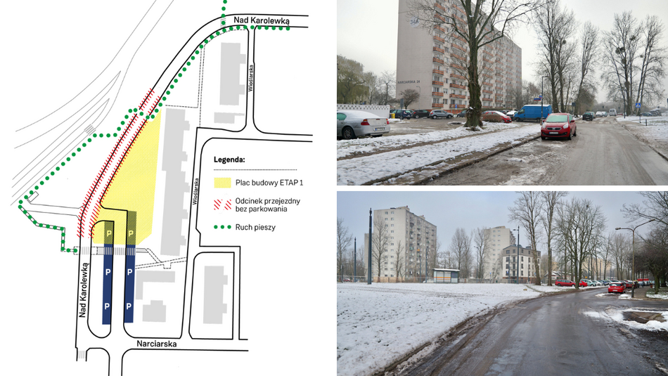 Łódź. Kolej Dużych Prędkości. Zmiany w ruchu na Karolewie