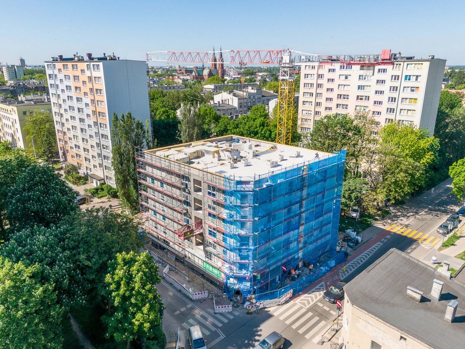 Łódź. Nowe mieszkania miejskie przy Młynarskiej w Łodzi
