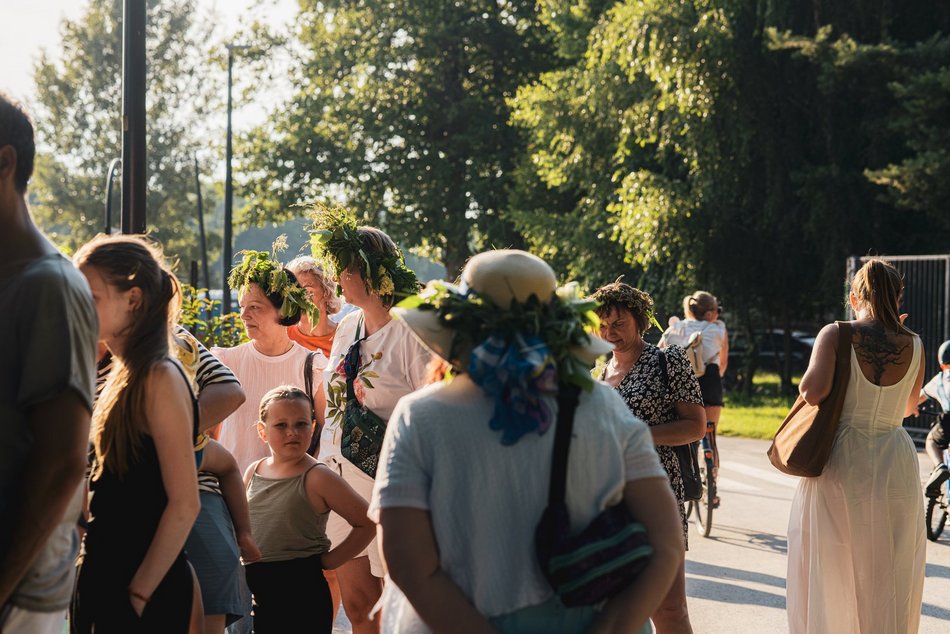 Łódź. Noc Kupały na Stawach Stefańskiego w Łodzi