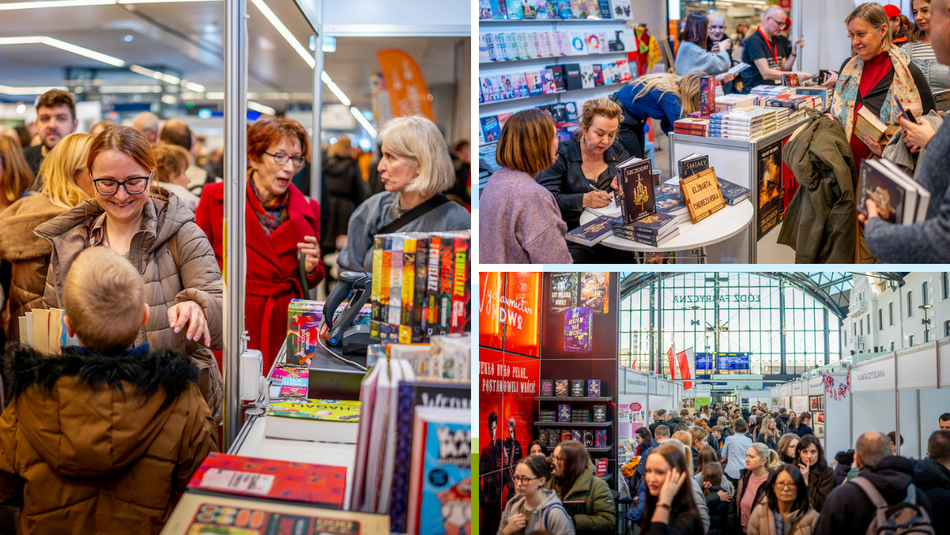 Łódź. II Łódzkie Targi Książki trwają w najlepsze!