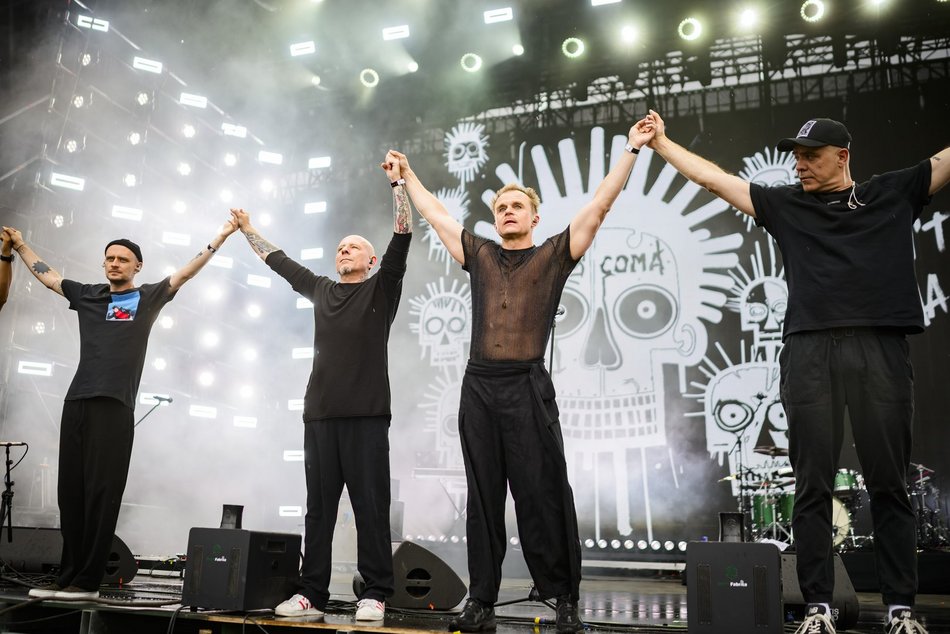 Coma otworzyła trzeci dzień Łódź Summer Festival 2025