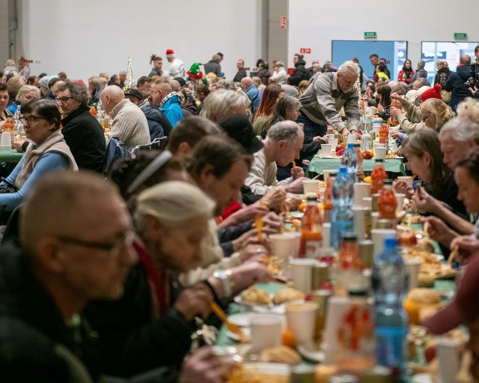 Miejska Wigilia dla osób samotnych w Łodzi 2024