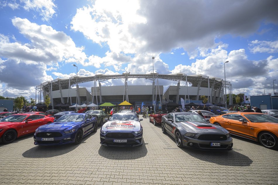 Ale auta pod Atlas Areną w Łodzi. Europejski zlot aut sportowych