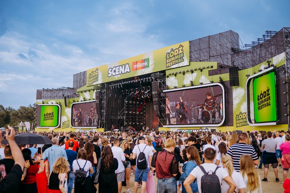 T.Love na Łódź Summer Festival 2025. Kultowy polski zespół zagrał na Łódzkich Błoniach