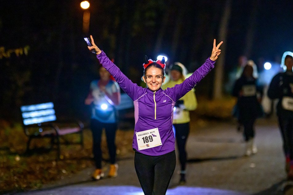 Łódź. Halloween Run w parku na Zdrowiu. Tak bawią się biegacze z Łodzi!