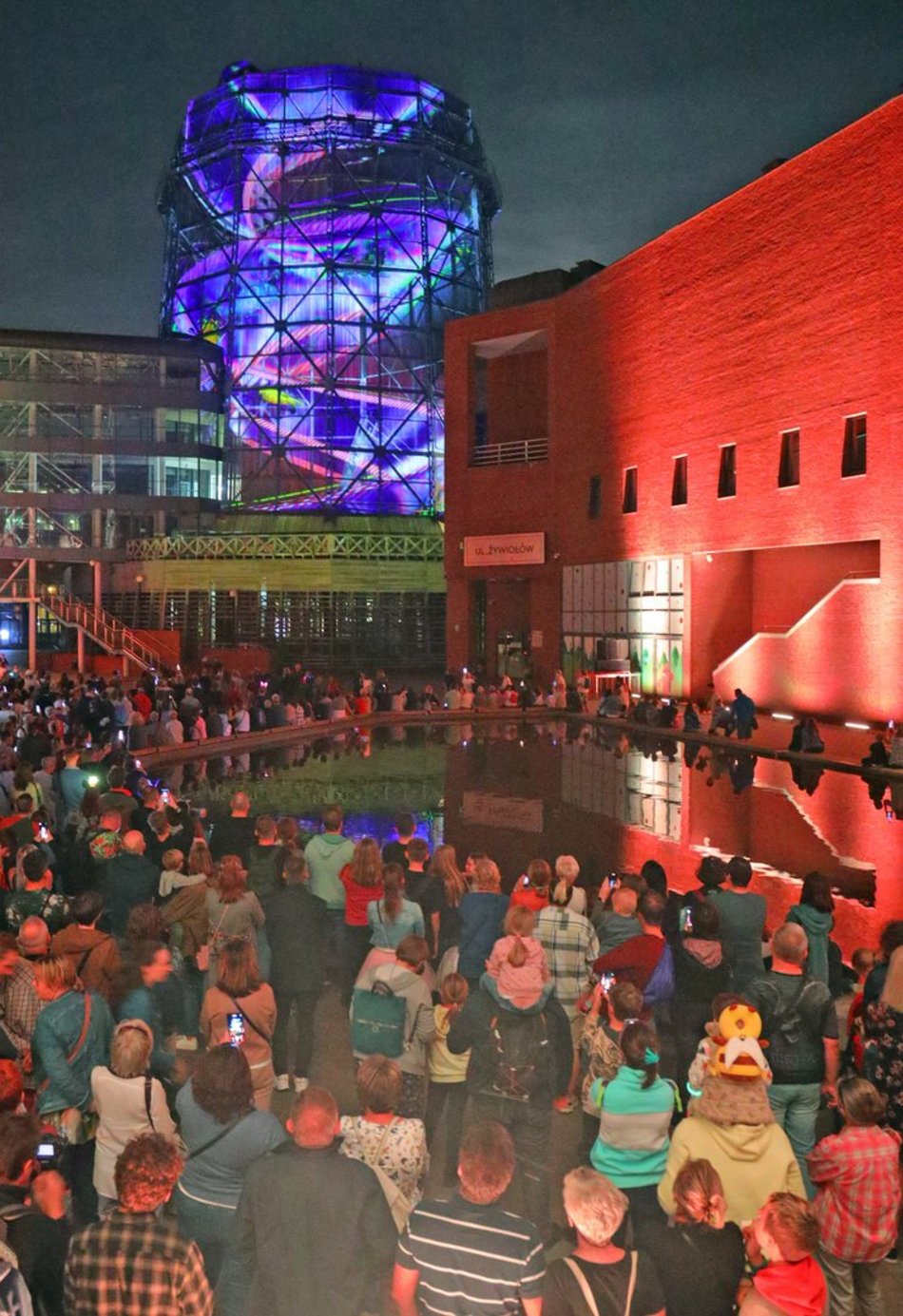 festiwal światła w Łodzi