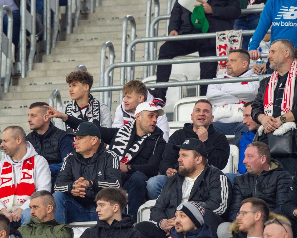 Kibice na meczu ŁKS Łódź z Wartą Poznań. Byłeś? Odszukaj się w galerii
