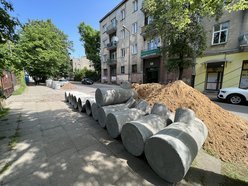 Start prac na ulicy Lipowej w Łodzi