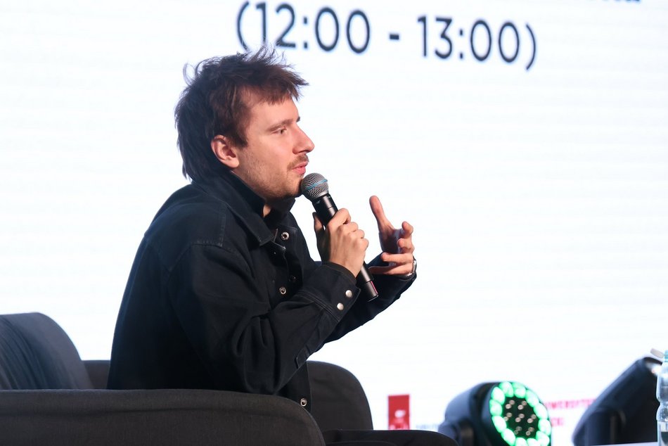 Łódź. Trzeci dzień Future Up! Fest w Łodzi. Byli Maciej Musiał, Kacper Błoński i Czarek Czaruje